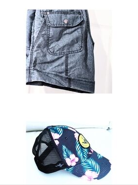 2 pc. Beach Bundle: Point Zero Shorts + Body Glove Hat, Size 1 + OS